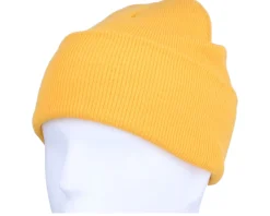 Cuff Beanies-Yupoong Heavyweight Gold Beanie - Yellow