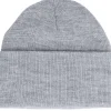 New Yupoong Heavyweight Heather Beanie - Grey