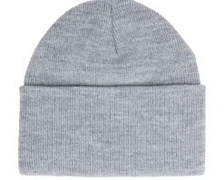 New Yupoong Heavyweight Heather Beanie - Grey