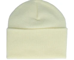 Cuff Beanies | Blank Beanies-Yupoong Heavyweight Powder Beanie - Yellow