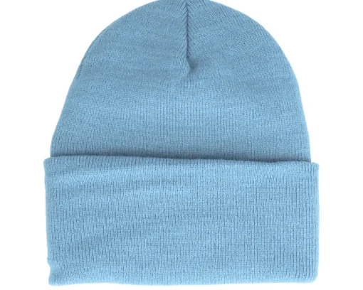 Cuff Beanies | Blank Beanies-Yupoong Heavyweight Powder Beanie - Yellow