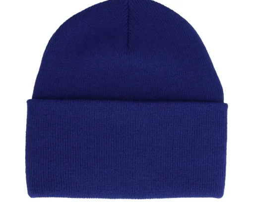 Cuff Beanies | Blank Beanies-Yupoong Heavyweight Powder Beanie - Yellow