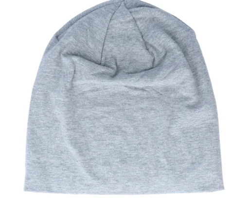 Traditional Beanies-Beechfield Hemsedal Cotton Slouch Beanie - White