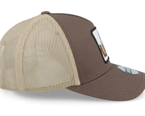 Hot Moomin Hemulen Boat /Khaki Trucker - Brown
