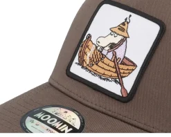 Hot Moomin Hemulen Boat /Khaki Trucker - Brown
