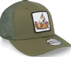 Sale Moomin Hemulen Boat Buck Trucker - Green