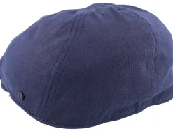 Hot Upfront Henry Duckbill Navy Blue Flat Cap -