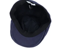 Hot Upfront Henry Duckbill Navy Blue Flat Cap -