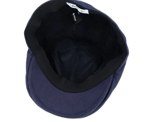 Hot Upfront Henry Duckbill Navy Blue Flat Cap -