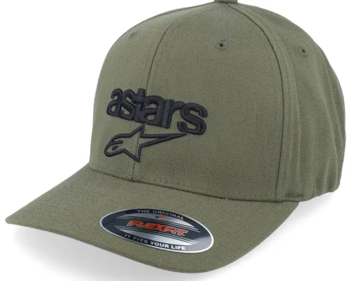 Flexfit-Alpinestars Heritage Blaze Hat Military / Black Flexfit -