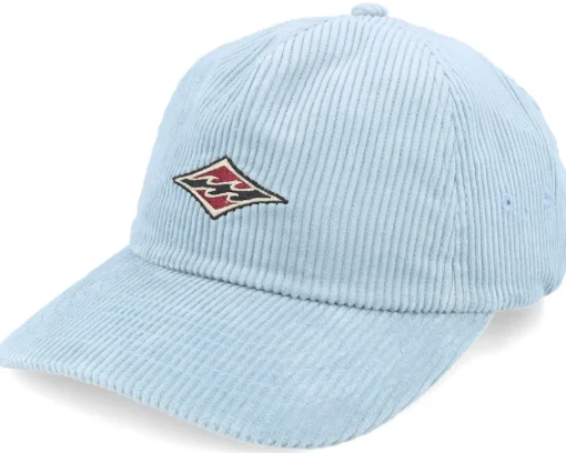 Dad Cap-Billabong Heritage Strapback Washed Blue Dad Cap -