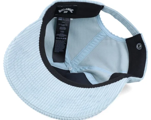 Dad Cap-Billabong Heritage Strapback Washed Blue Dad Cap -