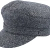 Outlet Jaxon & James Herringbone Fiddler Charcoal Vega Cap -