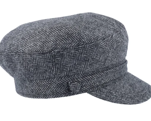 Outlet Jaxon & James Herringbone Fiddler Charcoal Vega Cap -