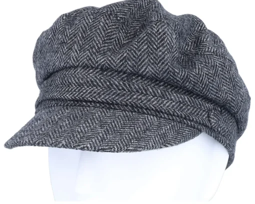 Outlet Jaxon & James Herringbone Fiddler Charcoal Vega Cap -