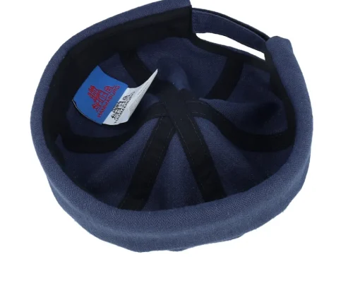 Fashion Hammaburg Herringbone Navy Docker -