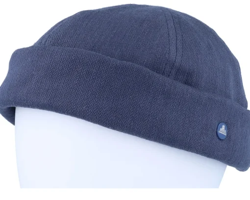 Fashion Hammaburg Herringbone Navy Docker -