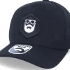 Adjustable-Bearded Man Hexagon Logo 110 Black/White Adjustable -