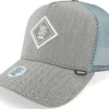 Clearance Djinns Hft Cap Fine Herringsbone Grey Trucker -