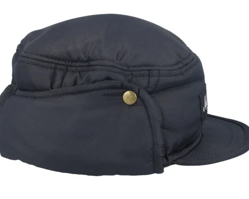 Earflap-SQRTN Höglekardalen Cap Black Earflap -