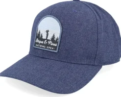 Best Adidas Hi crown Collegiate Heather Navy Adjustable -