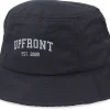 Buckets-Upfront High Reflex Hat Black Bucket -