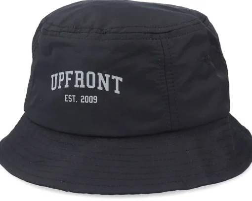 Buckets-Upfront High Reflex Hat Black Bucket -