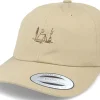 Discount Abducted Hike In The Woods Khaki Dad Cap -
