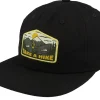 Snapback-SQRTN Hike 6-panel Cap Black Snapback -
