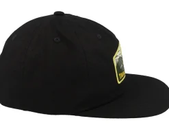Snapback-SQRTN Hike 6-panel Cap Black Snapback -