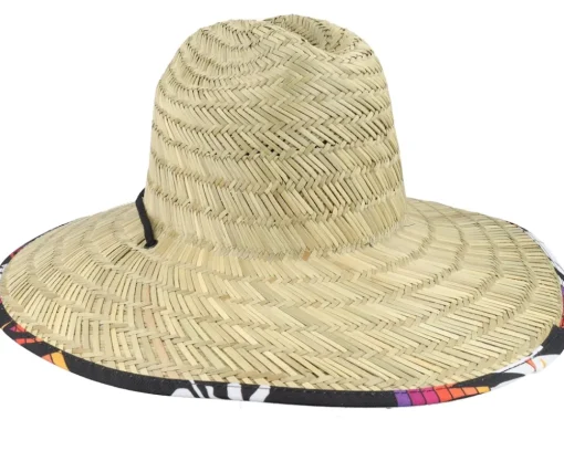 Hot Rip Curl Hoffman Black Straw Hat -