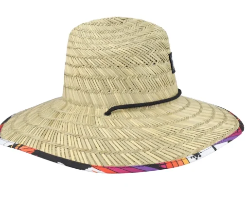 Hot Rip Curl Hoffman Black Straw Hat -