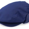 Sale Brixton Hooligan Baggy Ear Flap Cap Navy Flat Cap -