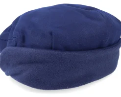 Sale Brixton Hooligan Baggy Ear Flap Cap Navy Flat Cap -