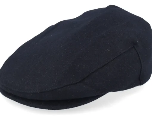 Fashion Brixton Hooligan Flannel Black Snap Cap -