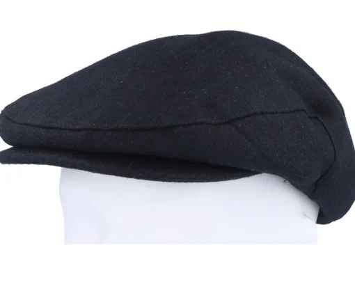 Fashion Brixton Hooligan Flannel Black Snap Cap -