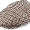 Flat Caps-Brixton Hooligan Lw X Sand/Dark Earth/Paradise Orange Snap Cap -
