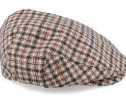 Flat Caps-Brixton Hooligan Lw X Sand/Dark Earth/Paradise Orange Snap Cap -
