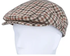 Flat Caps-Brixton Hooligan Lw X Sand/Dark Earth/Paradise Orange Snap Cap -