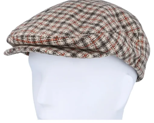 Flat Caps-Brixton Hooligan Lw X Sand/Dark Earth/Paradise Orange Snap Cap -