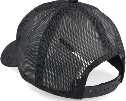 Velvet Caps-Scenes Horror Clown Velvet Black/Black A-frame Trucker -