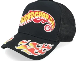 Trucker-Goorin Bros. Hot Headz Supercharged Black A-Frame Trucker -