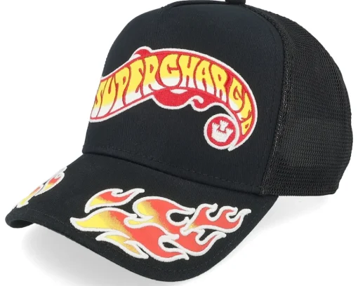 Trucker-Goorin Bros. Hot Headz Supercharged Black A-Frame Trucker -