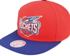 Clearance Mitchell & Ness Houston Rockets Jumbotron Hwc /Royal Snapback - Red