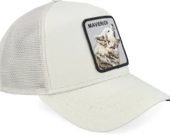 Trucker-Goorin Bros. Howling In Harmony Grey A-Frame Trucker -