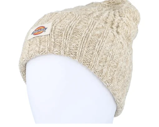 Cuff Beanies-Dickies Hoxie Beanie Whitecap Gray Cuff - Beige