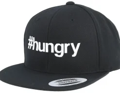 Snapback-Iconic Hungry Black Snapback -
