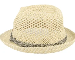 Trilby Hats-Barts Hydrang Hat Wheat Trilby Straw Hat -