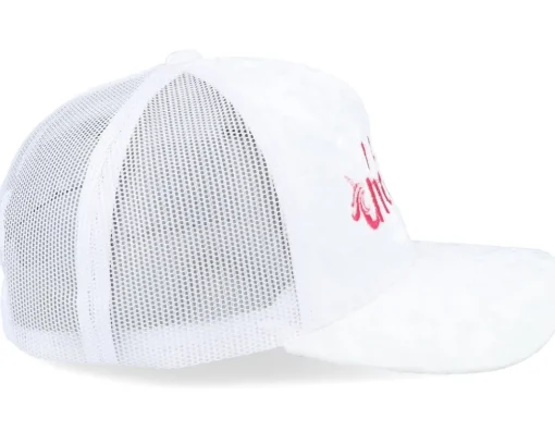 Trucker-Unicorns I Love Velvet White/White A-frame Trucker -
