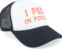 Trucker-Iconic I Pee In Pools Foam Black/White Trucker - Black, White